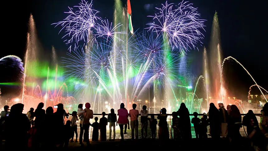 Laser Show at Dubai